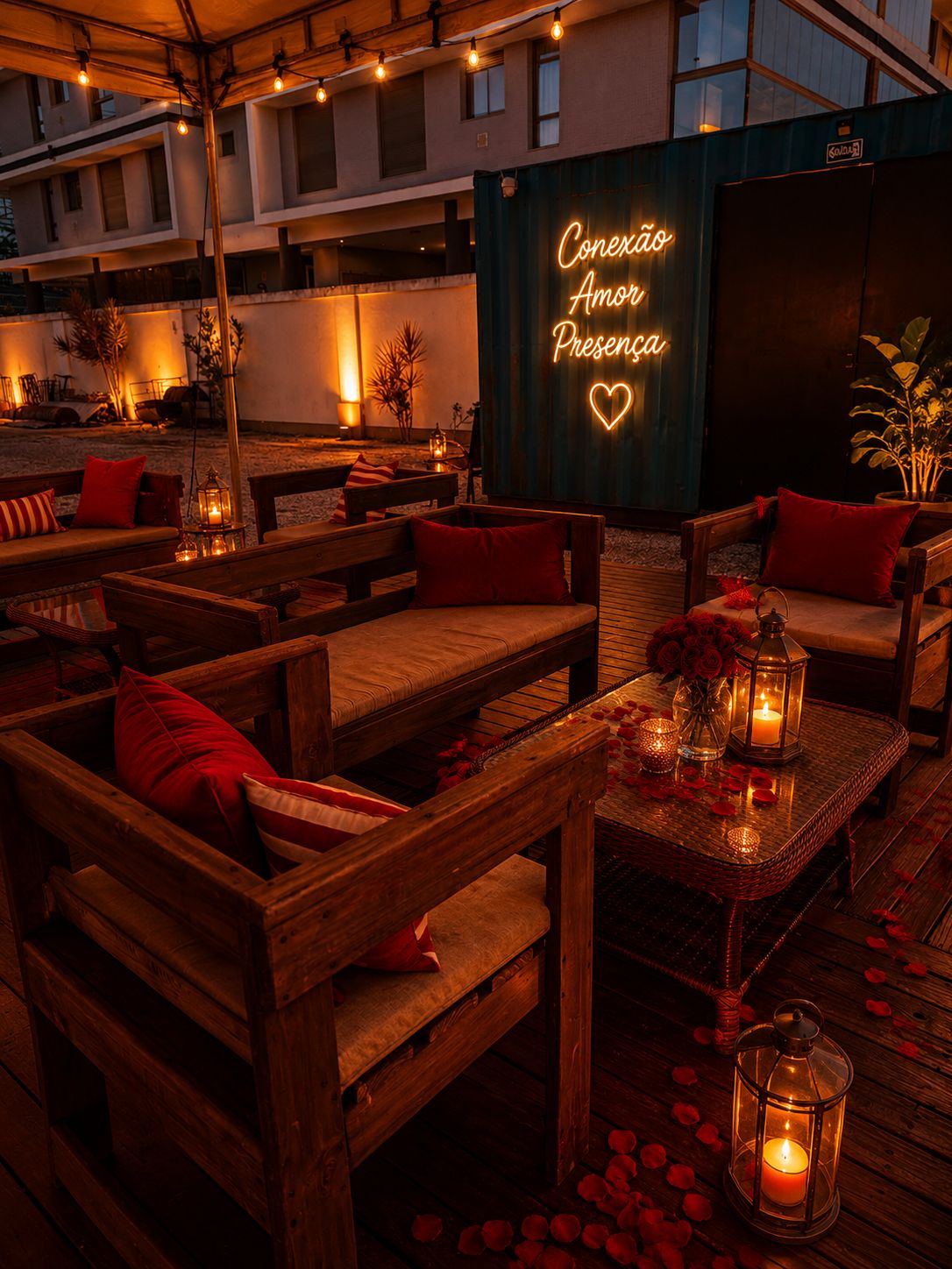 Lounge romântico
